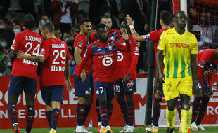 Les Lillois face à Nantes
