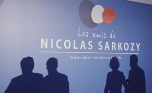 Des amis de Nicolas Sarkozy avaient organisé un meeting à la Maison de la chimie, à Paris, le 20 février 2013.