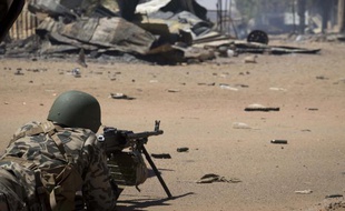 Un soldat malien le 22 février 2013 à Gao.