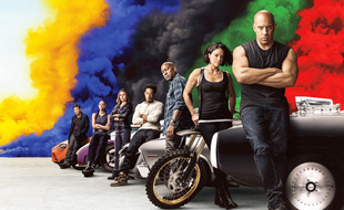 Les acteurs de la franchise «Fast & Furious»: Vin Diesel, Michelle Rodriguez, Tyrese Gibson, Ludacris, Jordana Brewster, Nathalie Emmanuel et Sung Kang
