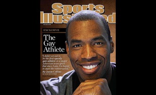 Le basketteur américain Jason Collins a annoncé qu'il était gay le 29 avril 2013.
