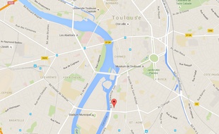 Le dramatique accident a eu lieu à l'angle du boulevard des Recollets et de la rampe du Belvédère.