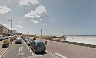 Lorsque la marée monte, des bancs de sable se forment à Berck-sur-Mer, dans le Pas-de-Calais.