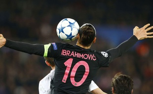 Zlatan Ibrahimovic lors du match entre le PSG et Malmö le 8 décembre 2015.