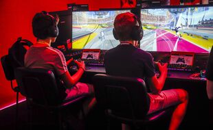 Des joueurs de jeux vidéo (illustration).