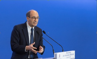 Eric Woerth, le 9 janvier 2016 au siège parisien du parti Les Républicains.