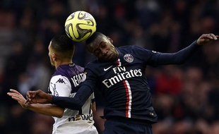 Blaise Matuidi lors du match entre le PSG et Toulouse le 21 février 2015.