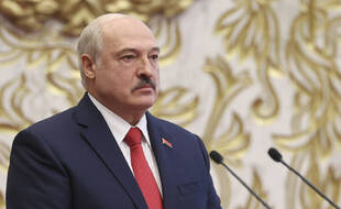 Le président biélorusse Alexandre Loukachenko lors de sa prestation de serment, le 23 septembre 2020.