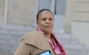 La ministre de la Justice Christiane Taubira