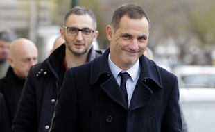 Gilles Simeoni, le 10 décembre 2017, après avoir voté aux élections territoriales de Corse.