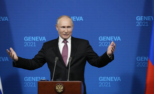 Vladimir Poutine a tenu une conférence de presse à la sortie de son sommet avec Joe Biden