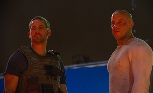 Paul Walker et Vin Diesel dans «Fast & Furious 7».