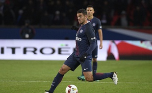 Hatem Ben Arfa lors du match entre le PSG et Rennes le 6 novembre 2016.