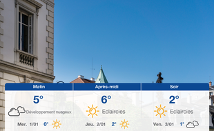 Météo Mulhouse: Prévisions du mardi 31 décembre 2019