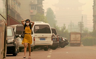 La France conseille les autorités de Wuhan (centre de la Chine), ici en 2012.