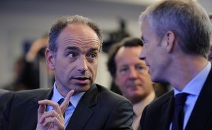 Jean-François Copé et Franck Riester, deux députés-maires sortants (LR) en Seine-et-Marne.
