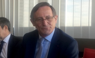 Robert Herrmann, président de l'Eurométropole de Strasbourg et adjoint au maire. Strasbourg le 26 février 2019.