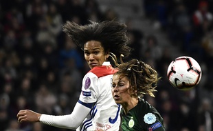 Wendie Renard a inscrit le deuxième but lyonnais ce mercredi. JEFF PACHOUD