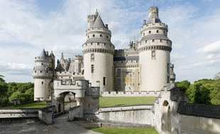 Le château de Pierrefonds, dans l'Oise.