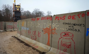 Le bois Lejuc était occupé par les militants antinucléaires depuis l'été 2016