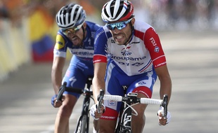 Pinot et Alaphilippe ensemble sur le Tour