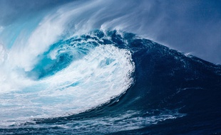 Une vague (illustration).