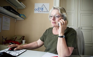Le 1er juillet 2013. Association ADMD - Association pour le Droit de Mourir dans la Dignité.