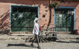 A Mekele, la capitale du Tigré, en Ethiopie, en février. (archives)