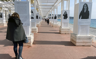 L'exposition « Libres et égales » de Sylvia Galmot a été inaugurée à Nice le 8 mars 2021 sur la promenade des Anglais