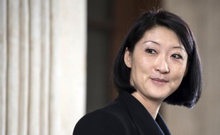 La ministre de la Culture, Fleur Pellerin, le 3 avril 2015 à Lyon