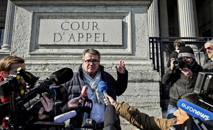 Paul François, le 6 février 2019 devant la cour d'appel de Lyon.