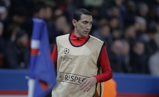 Di Maria et son chasuble habituel, celui des remplaçants.