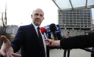 Le commissaire européen aux Affaires économiques, Pierre Moscovici, le 11 février 2015 à Bruxelles