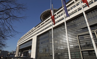 Paris le 28 janvier 2013, la façade du ministère des finances. B