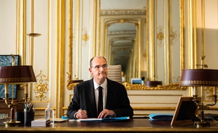 Illustration de Jean Castex à Matignon.