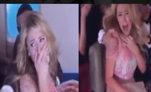Paris Hilton dans une blague de mauvais goût.