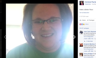 Capture écran compte Facebook de Candace Payne, 12 juillet 2016.