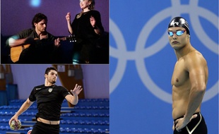 Manaudou le nageur, le guitariste et le handballeur se confie.