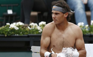 Rafael Nadal à Roland-Garros, le 31 mai 2013.