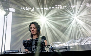 La DJ phénomène belge Amelie Lens à Détroit le 27 mai 2019.