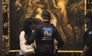 L'office de tourisme de Flandre a tourné en dérision la nouvelle censure d'un tableau par Facebook.