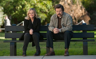 Ron et Leslie dans Parks and Rec
