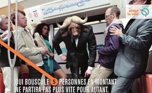 La saison 2 de la campagne «Restons civils sur toute la ligne», lancée par la RATP en 2012