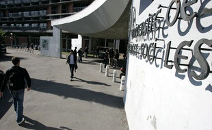 Rentrée pour les étudiants de l'Université des Sciences Sociales de Toulouse, le 24 septembre 2008.