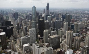 Vue du centre de Chicago