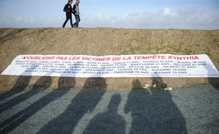 LA FAUTE SUR MER, le 20/02/2011La commune sinistrée, un an après la tempête Xynthia