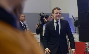 Emmanuel Macron, le 9 janvier 2019 à Créteil.