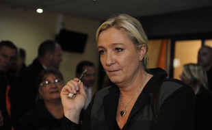 Marine Le Pen, présidente du Front national, le 24 octobre 2014.