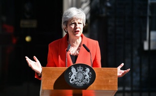 Theresa May était Première ministre depuis juillet 2016.