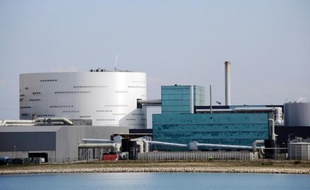 L'incinérateur rde Fos-sur-Mer.